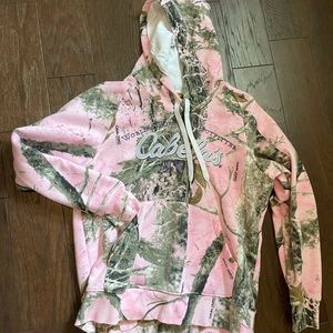 Cave Las pink camp sweatshirt